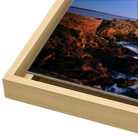 Papier d’art sur aluminium en caisse américaine